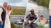 Shaboozey crashes California wedding while floating down a river in viral video