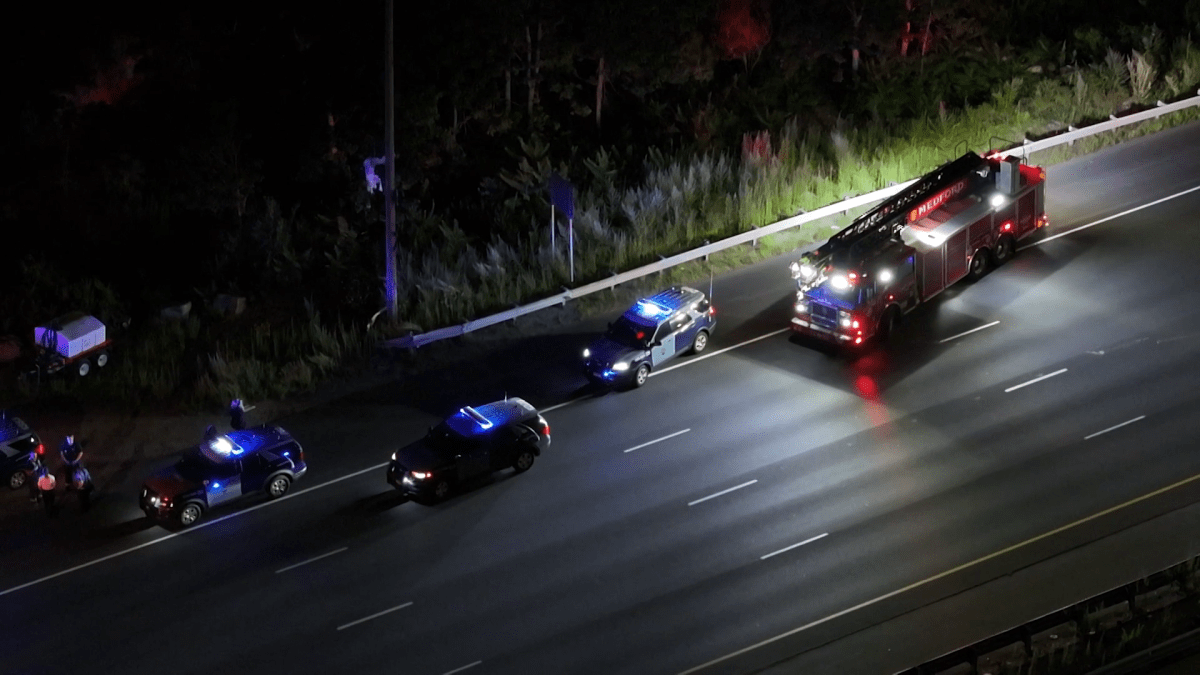 Stoneham Crash involves Massachusetts State Trooper