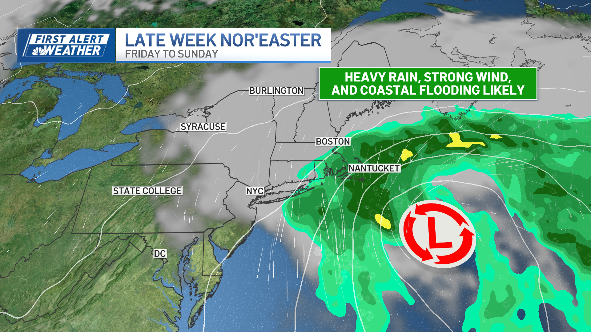 Massachusetts braces for weekend nor'easter: Timing, storm track and impacts