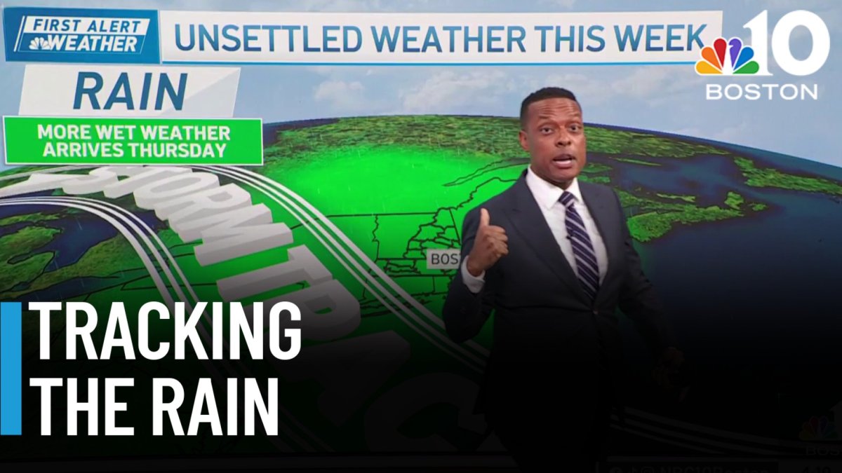 This rain isn't going away | How much Boston is in for this week