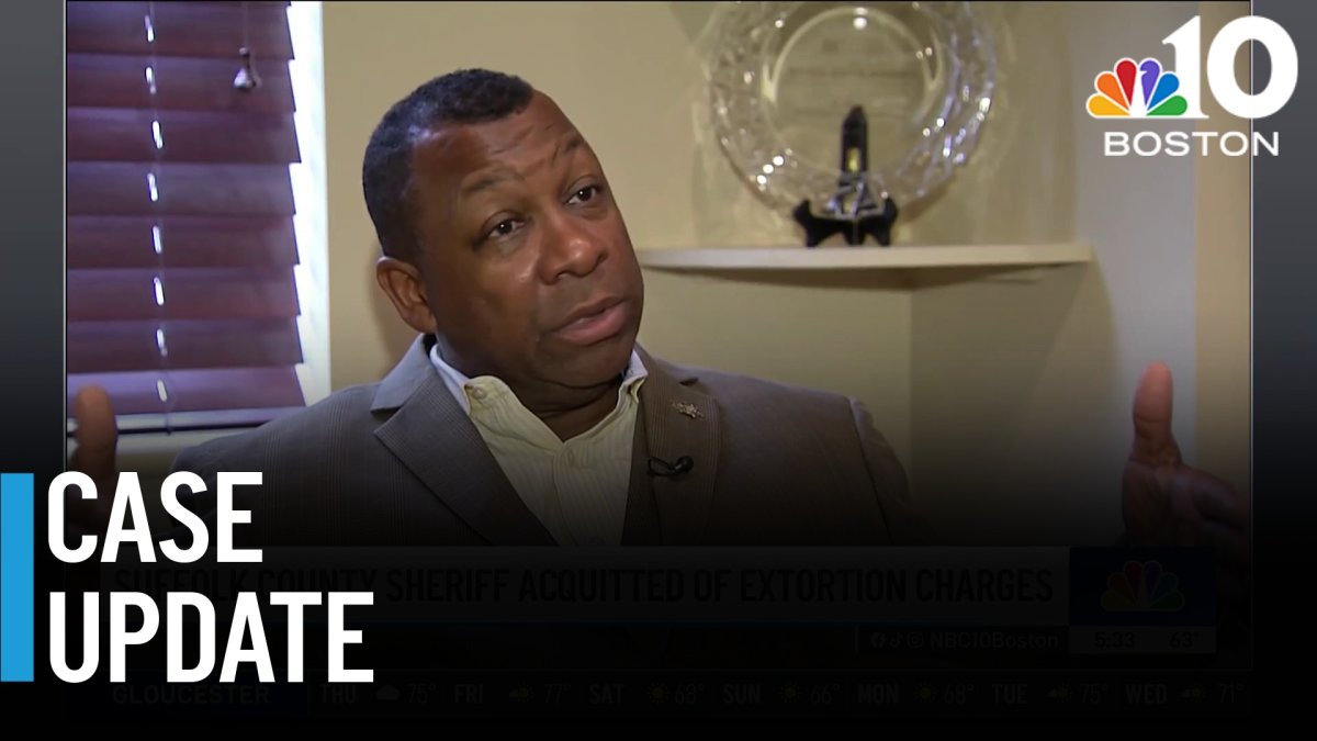 Suffolk County Sheriff acquitted of extortion charges – NBC Boston