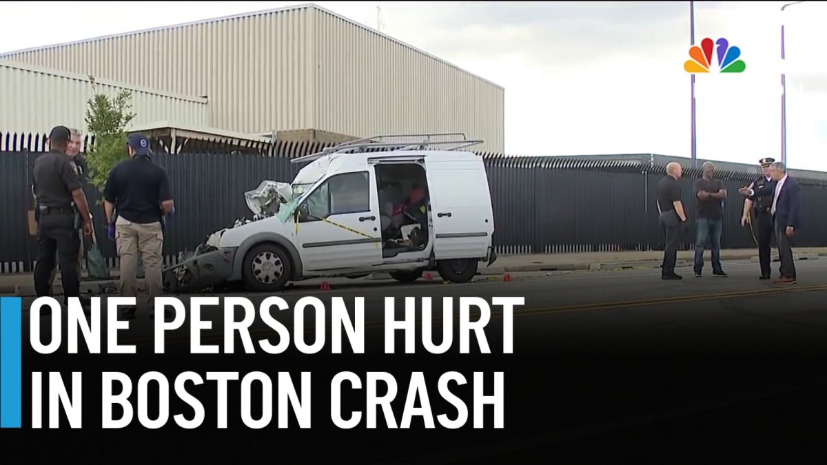 Serious Boston crash sends one to hospital