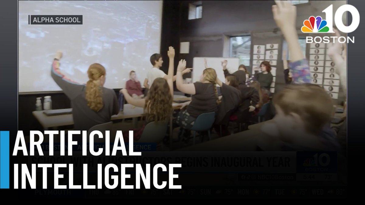 Private school with AI instructors beginning inaugural year at 3 locations in Mass.