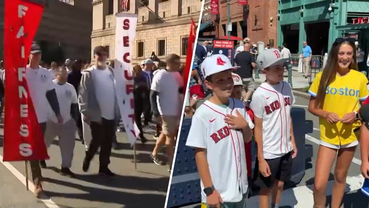 Labor Day brings worker solidarity and Red Sox fans to Boston