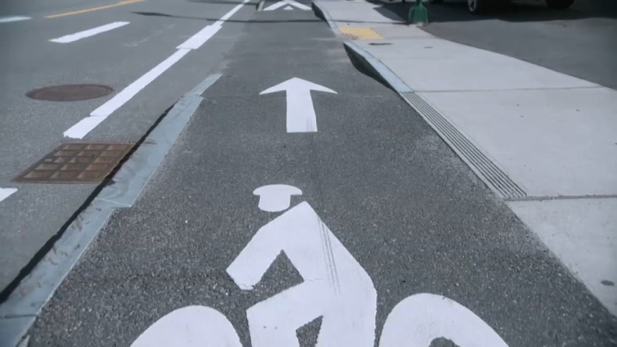 ‘I don't know why they did it': Newton elevated bike lane divides public
