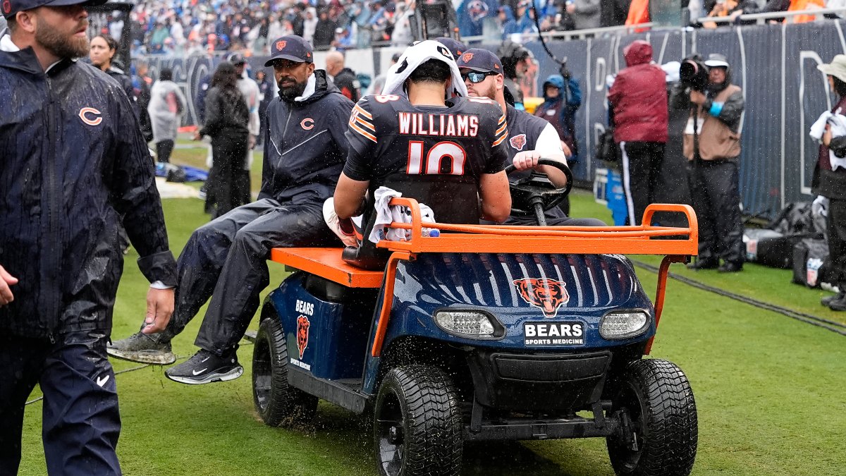 Hamstring Indury Caleb Williams’ hamstring injury updates after MRI on Bears QB – NBC Boston