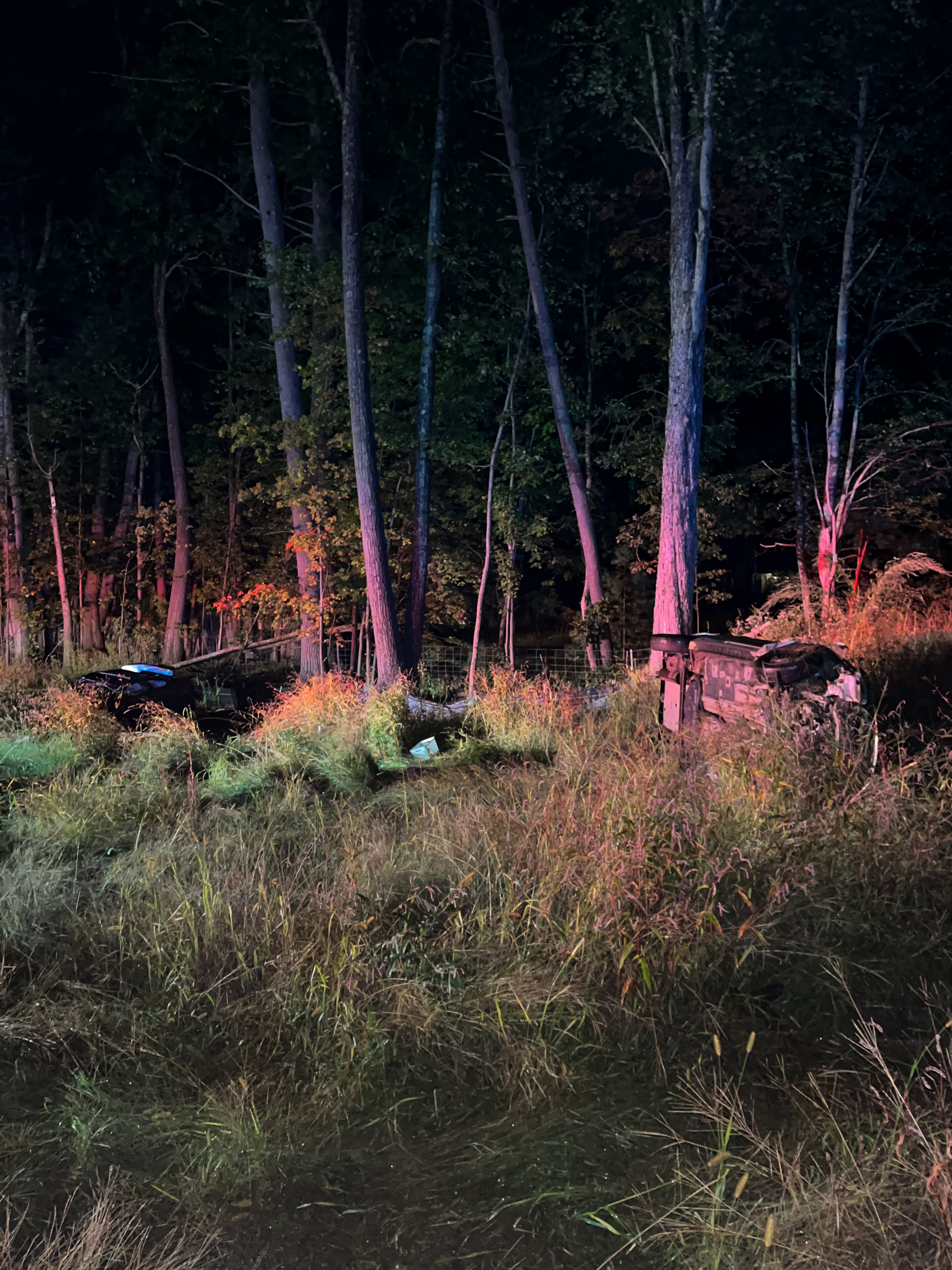4 seriously hurt in early morning crash on NH highway