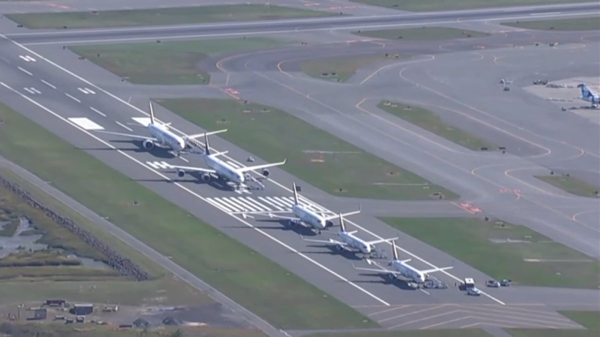 NYC-area air traffic control issues affect Boston's Logan Airport