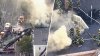 VIDEO, PHOTOS: Firefighters work on Somerville rooftops to stop billowing smoke