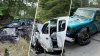 Maine crash throws 22-year-old from truck, traps dad and daughter inside burning SUV