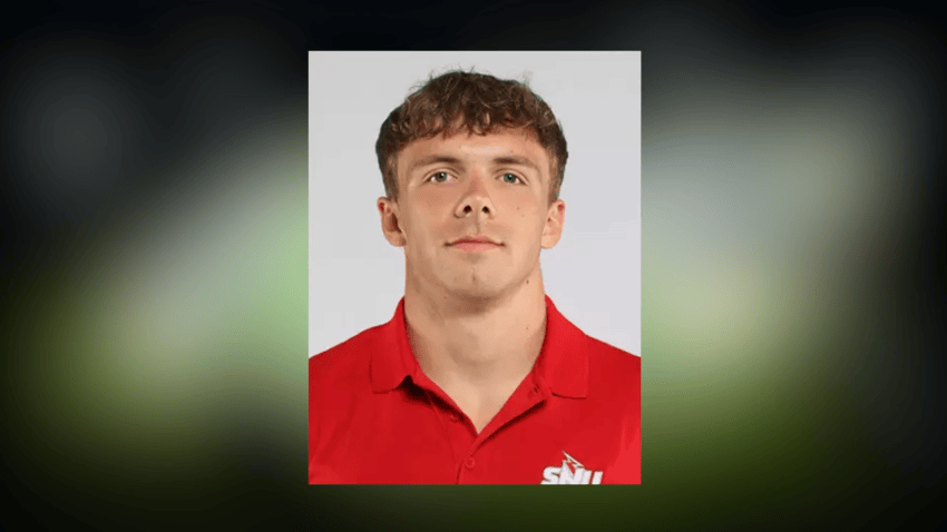Image of Tyler Ulrich, an Azle High School graduate who went on to play college football in Oklahoma at Southern Nazarene University.