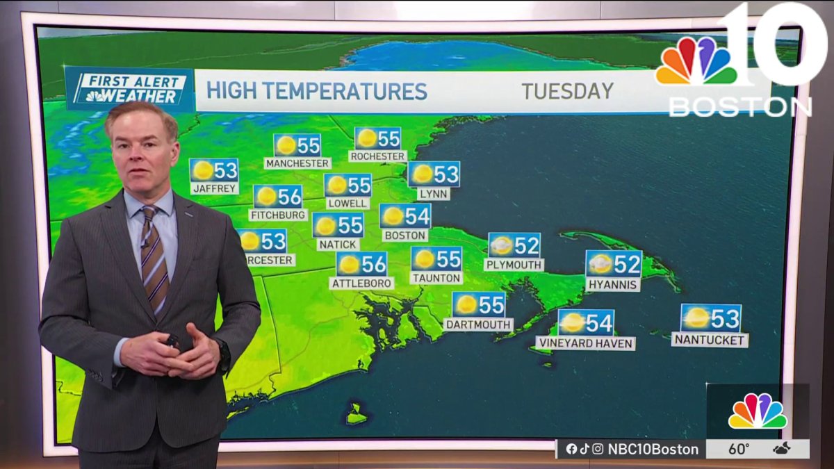Weather forecast: Clear and cool – NBC Boston