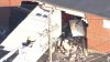 Large truck crashes through side of Braintree building