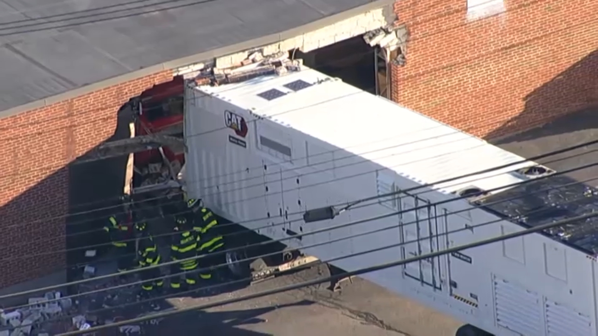 Large truck crashes through side of Braintree, MA building – NBC Boston