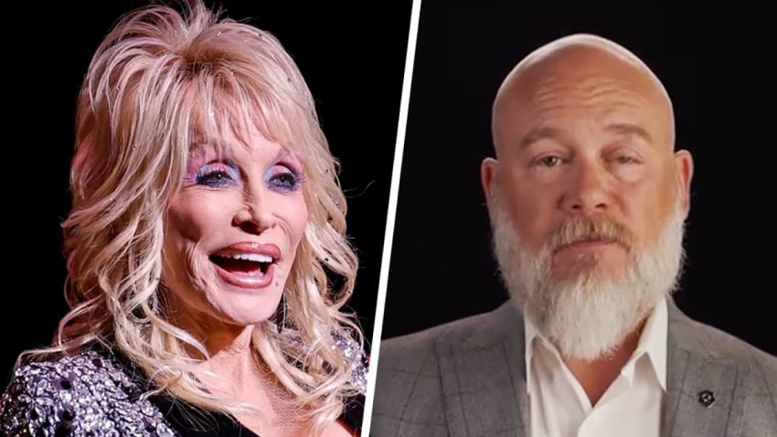 Dolly Parton and her nephew Bryan Seaver.