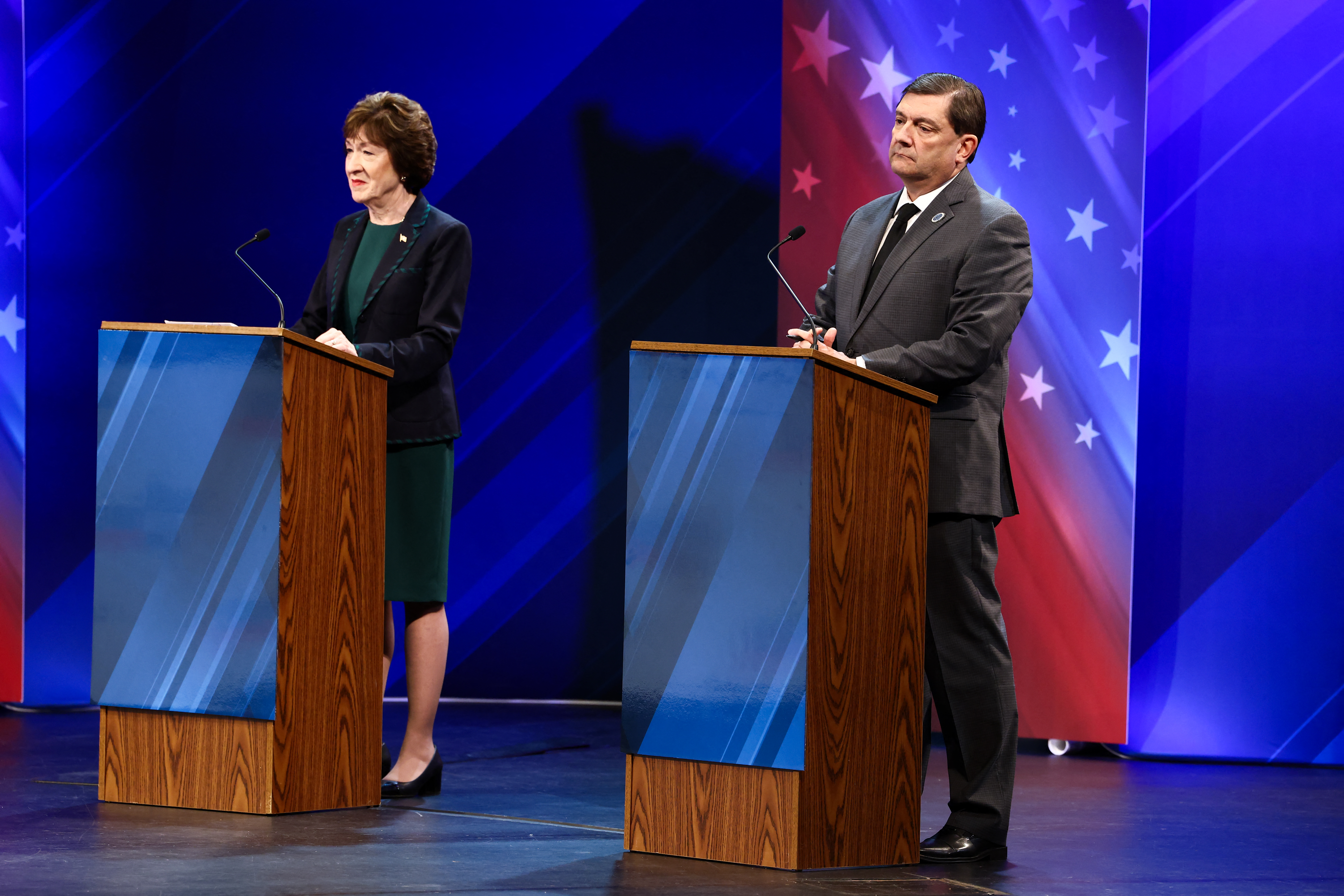 Jackson doesn't regret saying ‘shut up' to Collins after protester interrupts debate