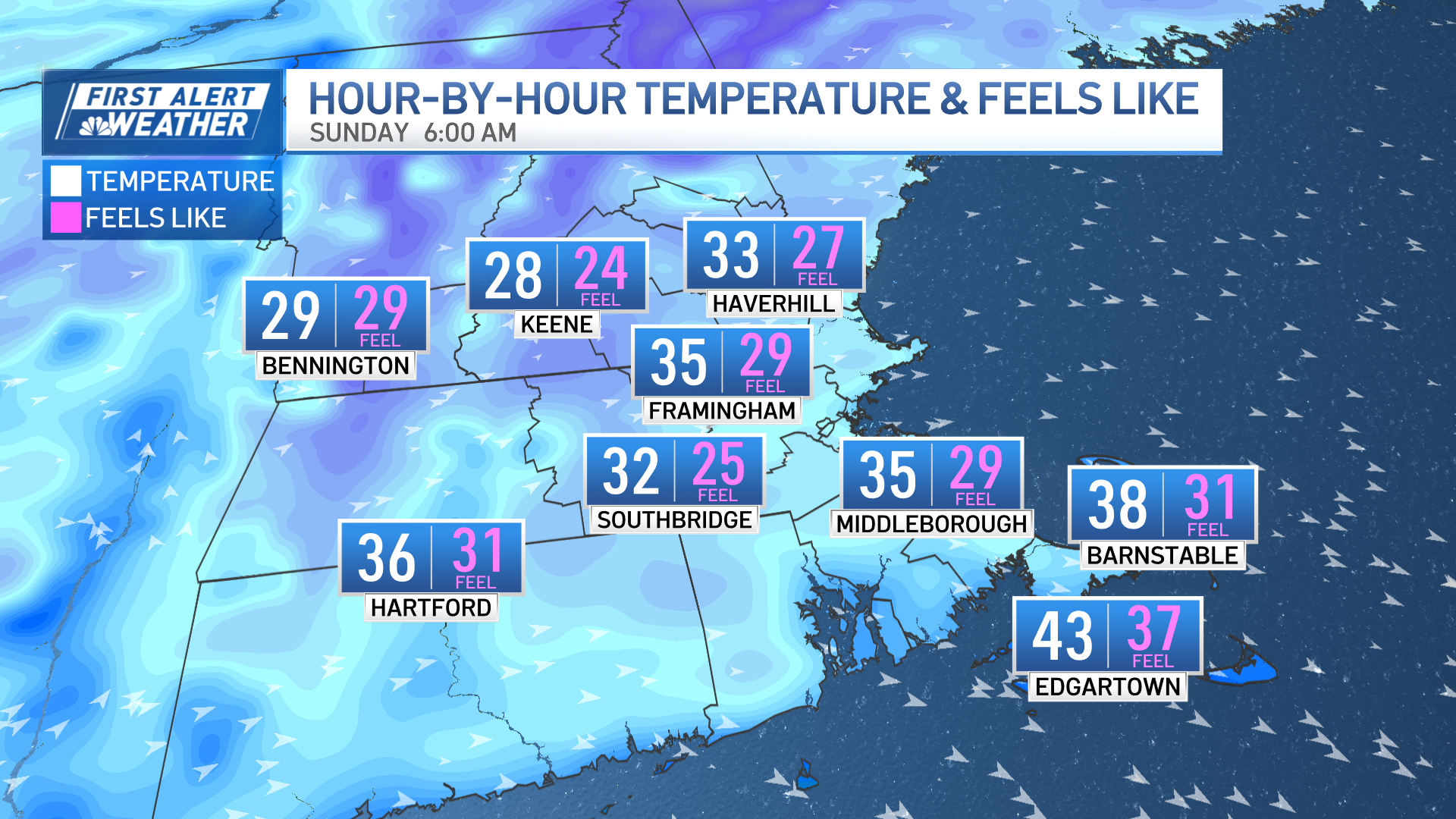 Rain, then freezing cold in Boston, MA weekend weather forecast – NBC ...