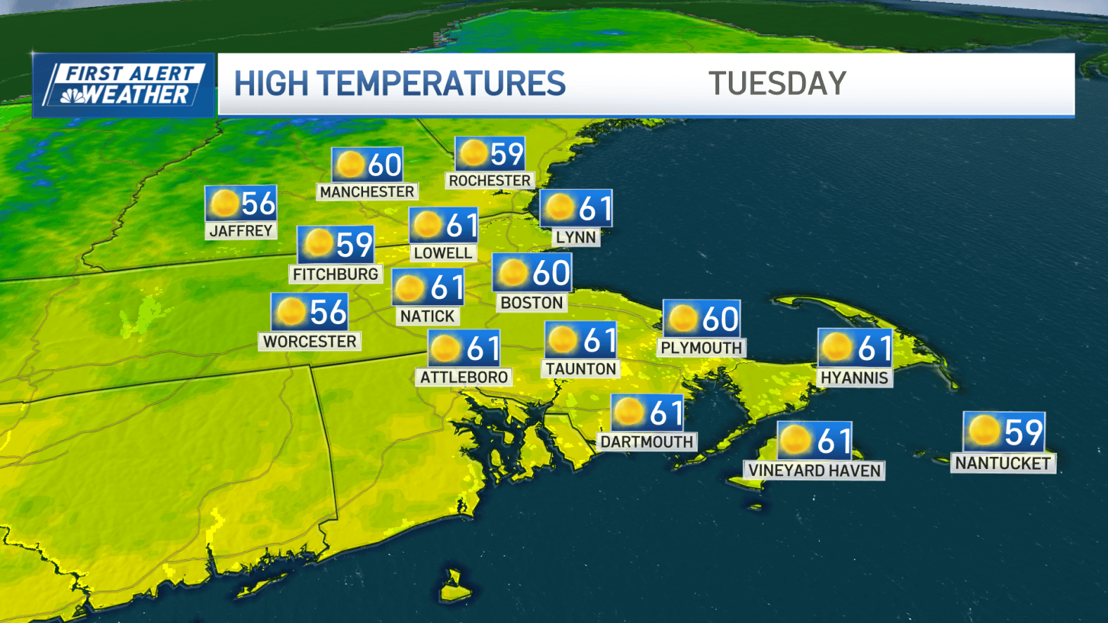 Boston Swat Fall feels in New England’s forecast this week – NBC Boston