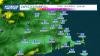 Rainy start to the day, more showers and possible thunderstorms later (live radar)