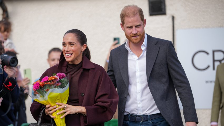 The Duke And Duchess Of Sussex Visit Nottingham