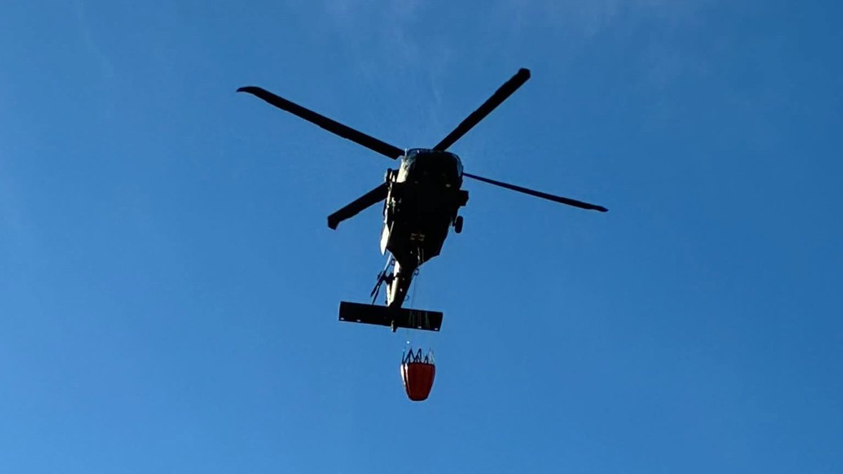 Mass. National Guard joins fight against wildfire spreading from New York