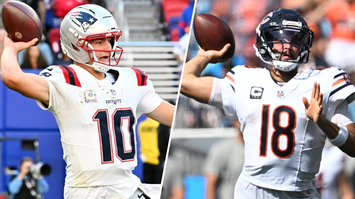 Drake Maye vs. Caleb Williams a battle of electric, maturing QBs – NBC Boston Drake Maye vs. Caleb Williams a battle of electric, maturing QBs – NBC Boston