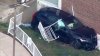 1 dead when car crashes outside building at Faulkner Hospital in Jamaica Plain